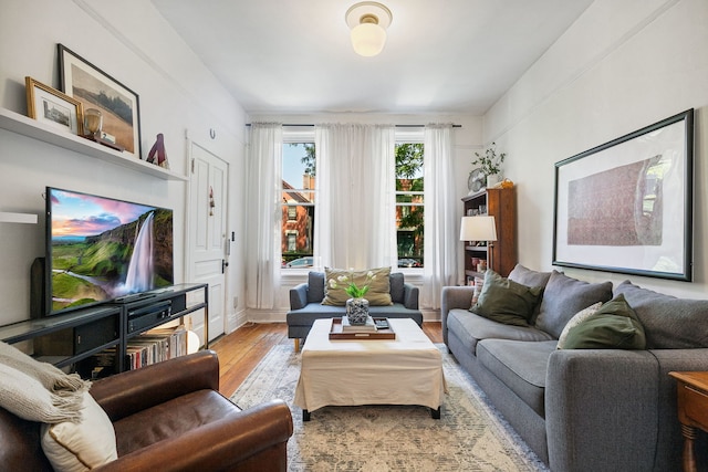 1624 N Oakley Ave, Chicago, IL 60647 - living room with wood finished floors