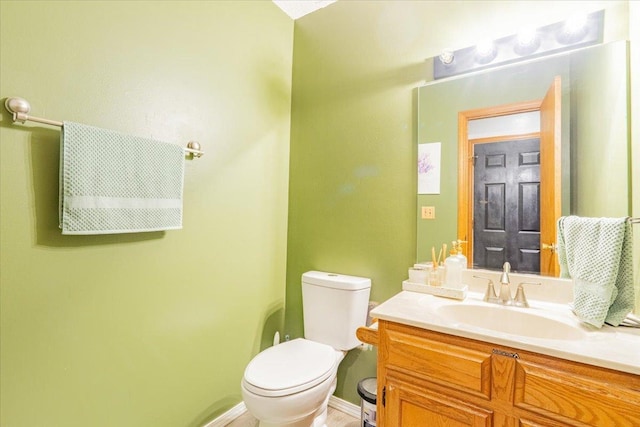 1311 Bancroft Dr, Bloomington, IL 61704 - bathroom featuring vanity and toilet