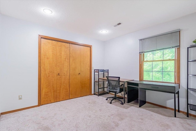 1311 Bancroft Dr, Bloomington, IL 61704 - office featuring carpet floors and baseboards