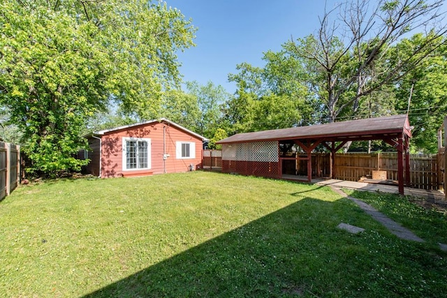 2302 Gilead Ave, Zion, IL 60099 - view of fenced backyard