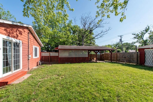 2302 Gilead Ave, Zion, IL 60099 - view of fenced backyard