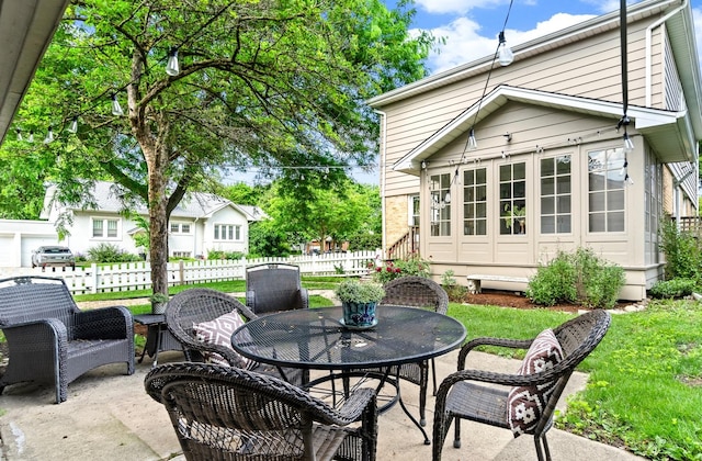 15 E Fairview St, Arlington Heights, IL 60005 - view of patio with outdoor dining area