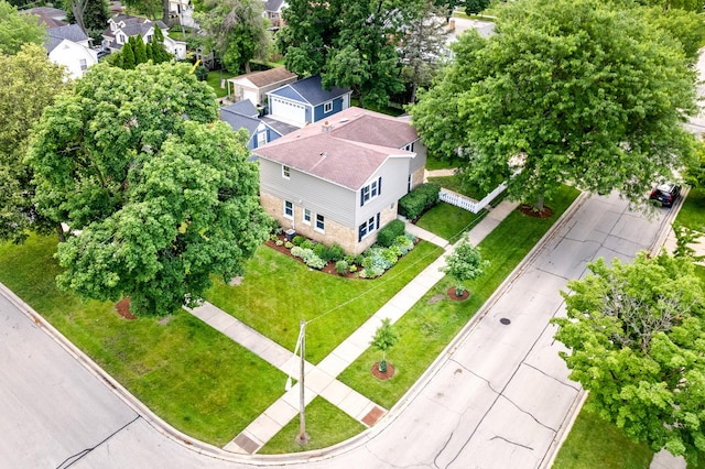 15 E Fairview St, Arlington Heights, IL 60005 - aerial view of residential area