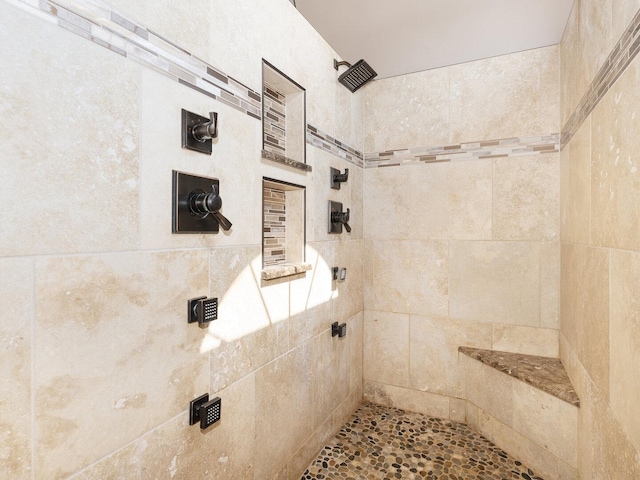 12114 W Castle Dr, Mokena, IL 60448 - full bathroom featuring a tile shower