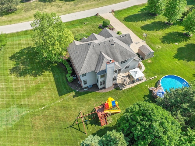 12114 W Castle Dr, Mokena, IL 60448 - view of subject property featuring a pool area