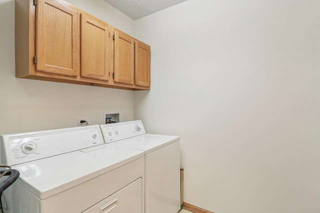 5005 Warren St Unit 403, Skokie, IL 60077 - washroom with washer and dryer and cabinet space