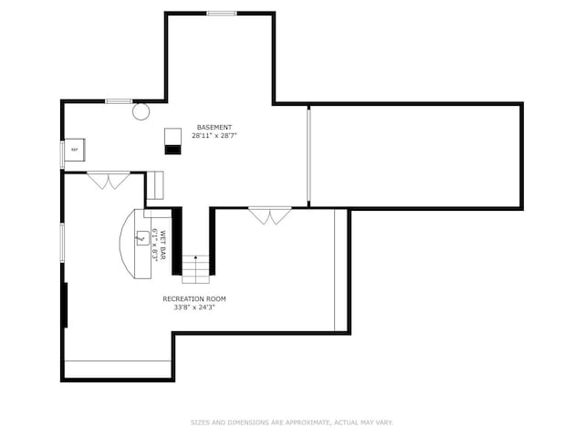 1329 Sanford Ln, Glenview, IL 60025 - view of floor plan / room layout