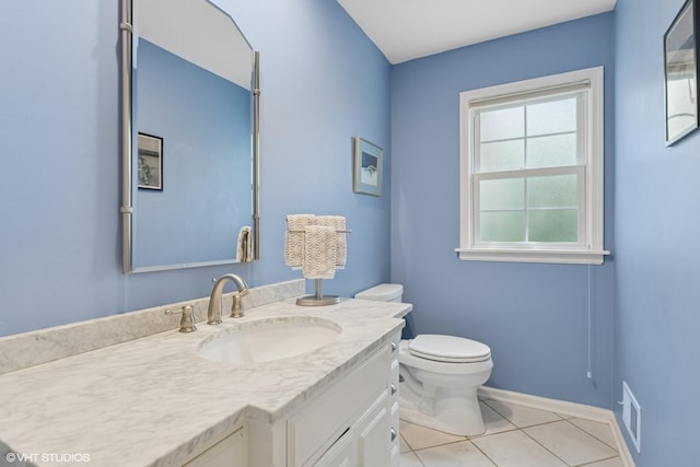 1329 Sanford Ln, Glenview, IL 60025 - bathroom featuring vanity and tile patterned flooring