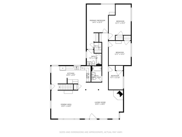 2417 Lyons St, Evanston, IL 60201 - view of room layout