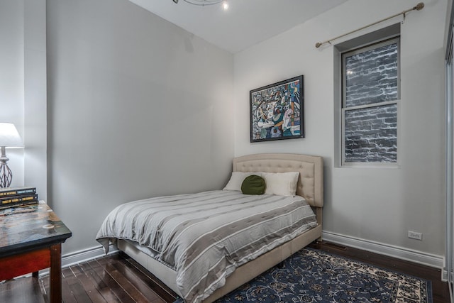 1349 W Huron St Unit 1, Chicago, IL 60642 - bedroom featuring dark wood-style floors