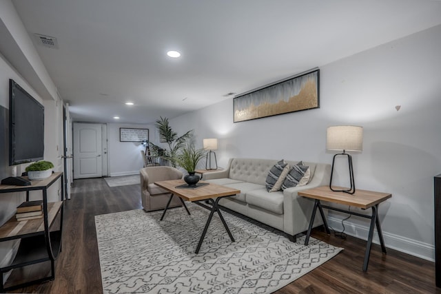 1349 W Huron St Unit 1, Chicago, IL 60642 - living area with wood finished floors and recessed lighting