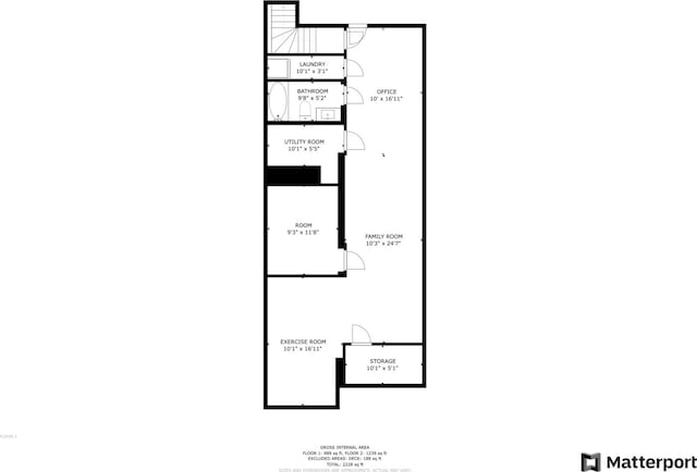 1349 W Huron St Unit 1, Chicago, IL 60642 - view of property floor plan