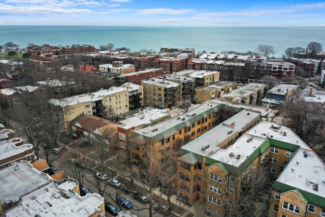 7633 N Greenview Ave Unit 3W, Chicago, IL 60626 - bird's eye view of a large body of water and apartment complex / building