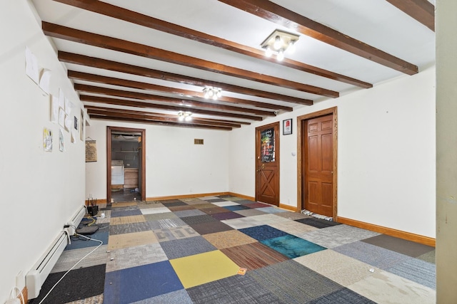 1313 Plum Tree Rd, Barrington Hills, IL 60010 - finished basement with baseboards and baseboard heating