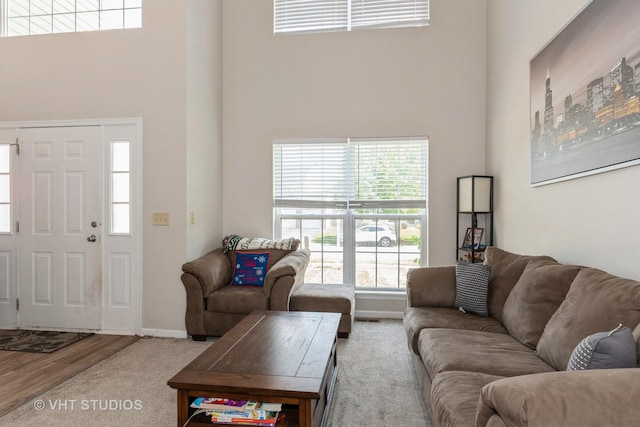 1811 Prairie Ridge Dr, Plainfield, IL 60586 - living room with a towering ceiling and healthy amount of natural light