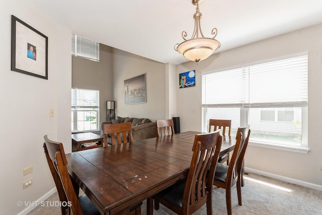 1811 Prairie Ridge Dr, Plainfield, IL 60586 - carpeted dining area with baseboards