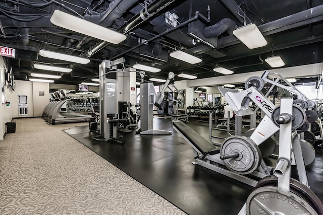 10 E Ontario St Unit 907, Chicago, IL 60611 - view of gym