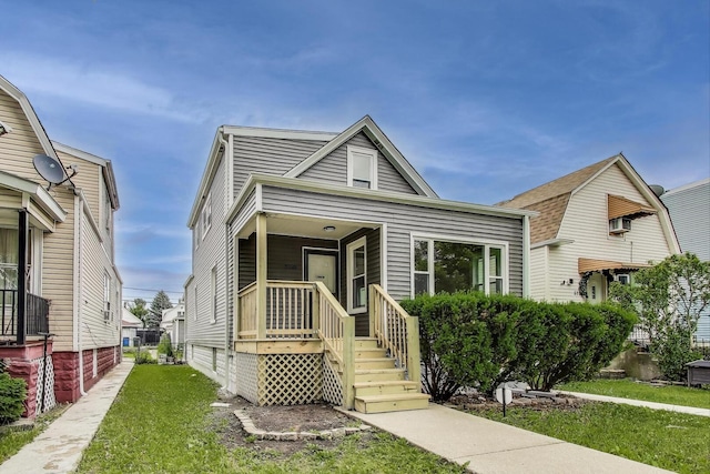 5735 S Fairfield Ave, Chicago, IL 60629 - shotgun-style home with a front yard