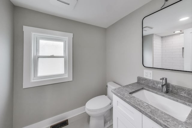 5735 S Fairfield Ave, Chicago, IL 60629 - bathroom featuring vanity and toilet