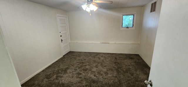 27375 W Nippersink Rd, Ingleside, IL 60041 - unfurnished room with carpet floors and ceiling fan