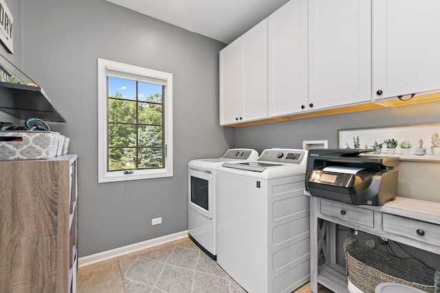 29990 Fehmarn Way, Genoa, IL 60135 - washroom with cabinet space and washing machine and clothes dryer