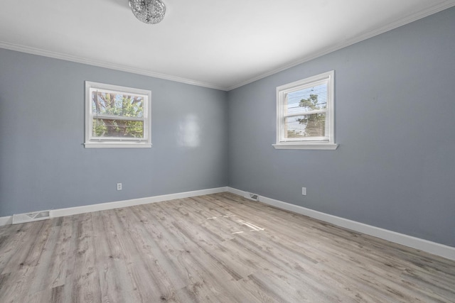 17317 Roy St, Lansing, IL 60438 - spare room with crown molding and wood finished floors