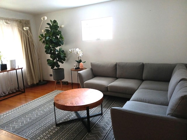 4324 S Wisconsin Ave, Berwyn, IL 60404 - living room with wood finished floors