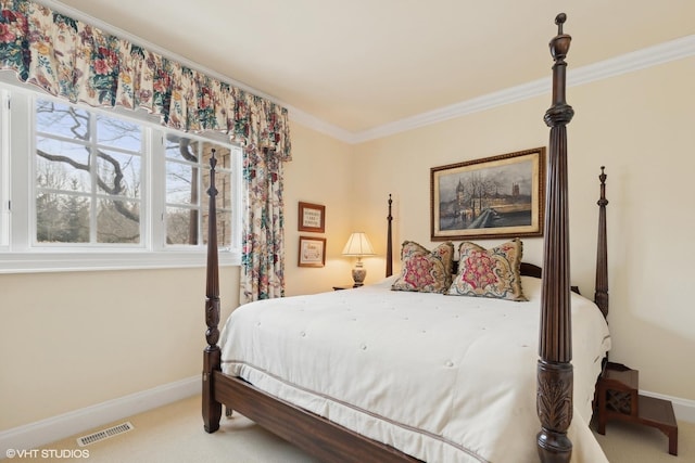 475 Red Fox Ln, Lake Forest, IL 60045 - bedroom with carpet flooring and ornamental molding