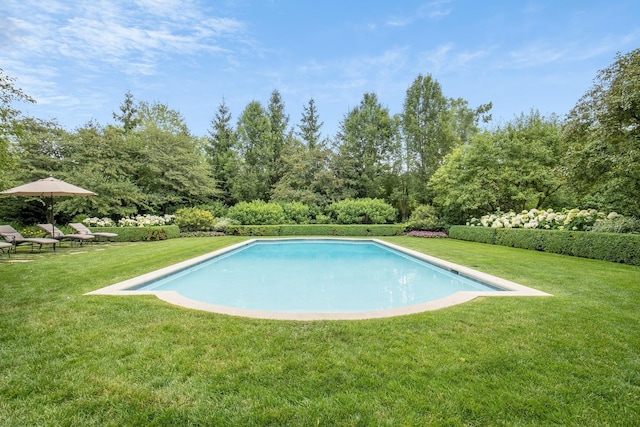475 Red Fox Ln, Lake Forest, IL 60045 - swimming pool featuring a lawn