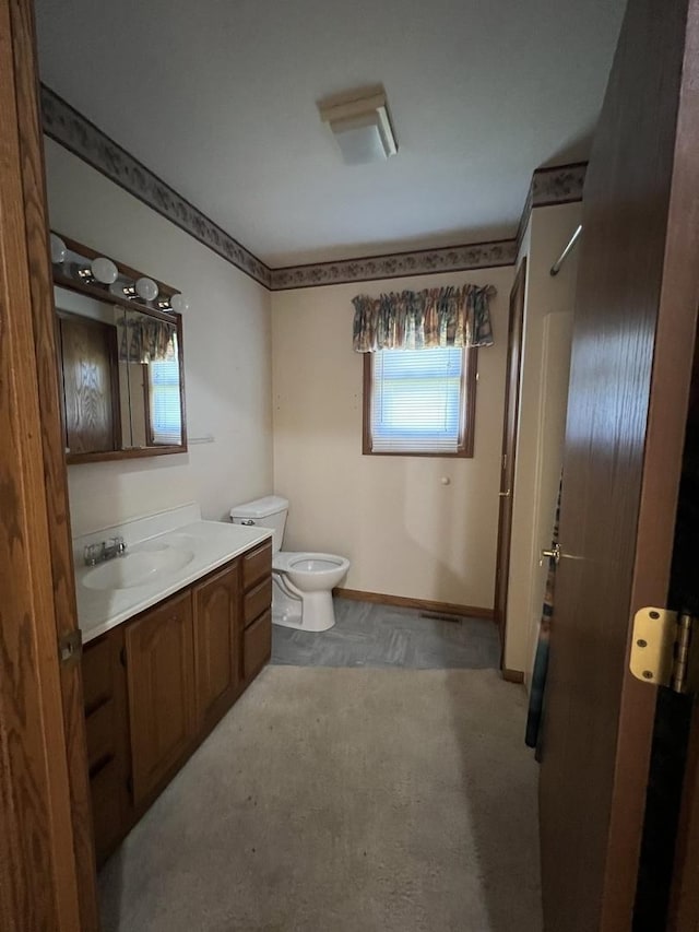422 N 4th St, Cissna Park, IL 60924 - bathroom with vanity and toilet