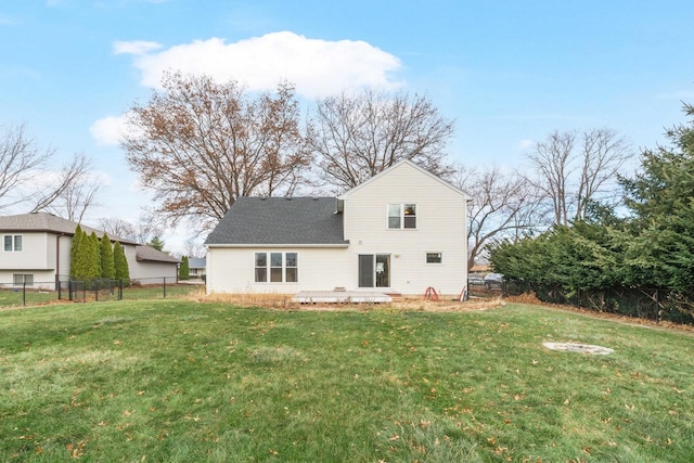 1654 Hilda Dr, Lake Holiday, IL 60548 - rear view of house