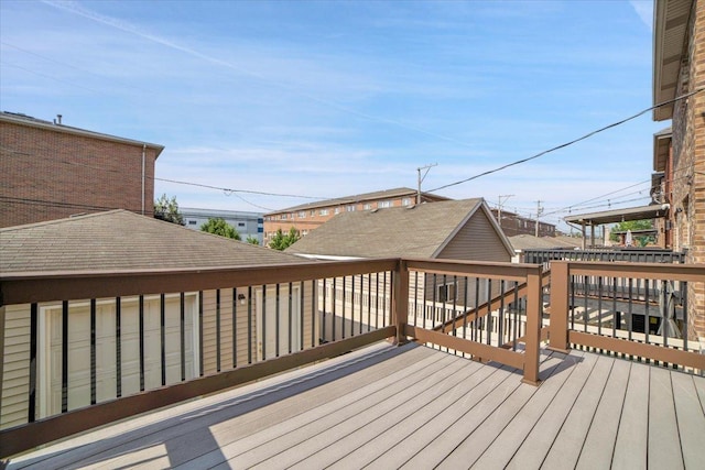 6825 W 64th Pl, Chicago, IL 60638 - view of wooden deck