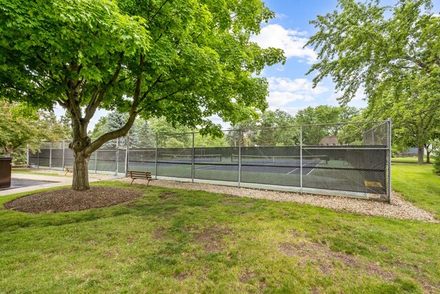 740 Saint Andrews Ln Unit 13, Crystal Lake, IL 60014 - view of tennis court
