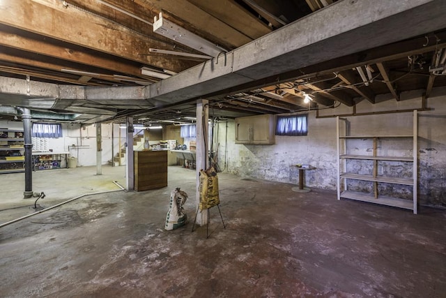 1128 Shiloh Blvd, Zion, IL 60099 - below grade area featuring healthy amount of natural light