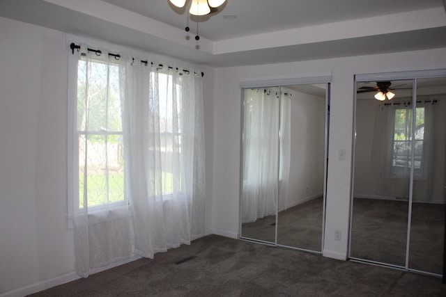 534 Mohawk St, Joliet, IL 60432 - unfurnished bedroom with multiple closets and carpet floors