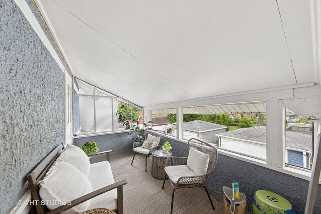9606 S Vanderpoel Ave, Chicago, IL 60643 - sunroom / solarium with vaulted ceiling