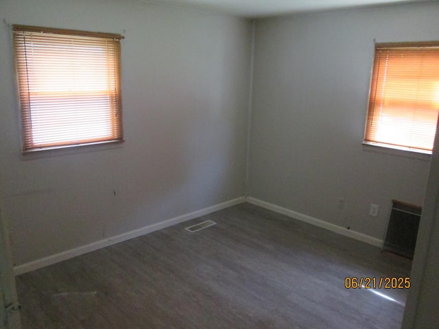 116 S Hammes Ave, Joliet, IL 60436 - empty room featuring wood finished floors and baseboards