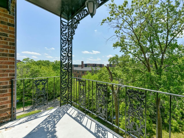 9395 Landings Ln Unit 406, Des Plaines, IL 60016 - view of balcony