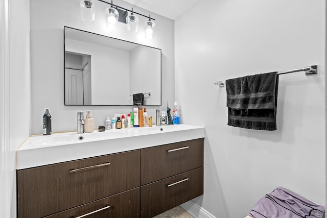 1211 Ranchview Ct Unit 1211, Buffalo Grove, IL 60089 - bathroom with double vanity and baseboards