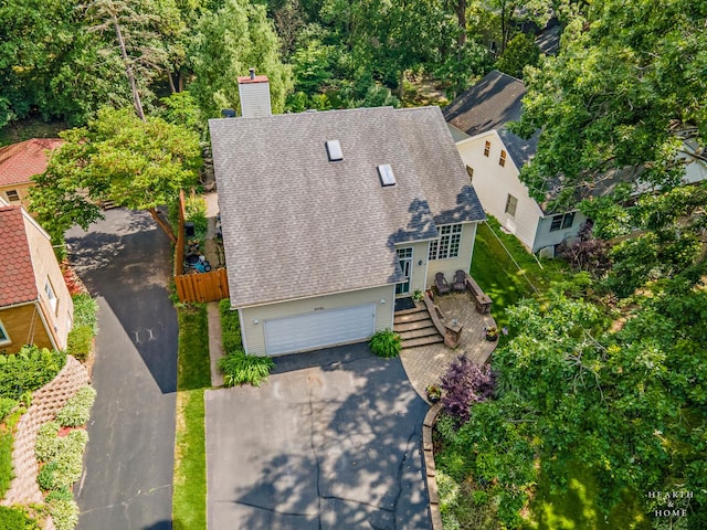 4091/2 Concord Ave, Fox River Grove, IL 60021 - aerial view of property and surrounding area