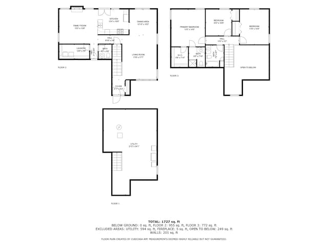 4091/2 Concord Ave, Fox River Grove, IL 60021 - view of property floor plan