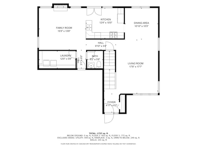 4091/2 Concord Ave, Fox River Grove, IL 60021 - view of room layout