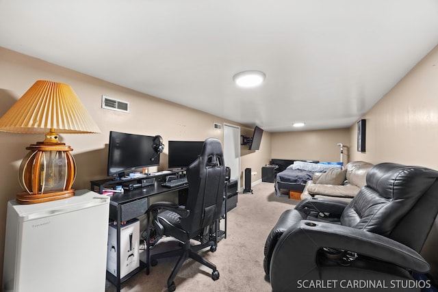 14 E Madison St, Villa Park, IL 60181 - home office featuring light carpet