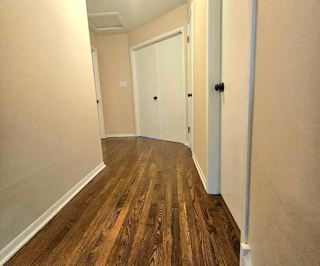 12416 W Prairie Dr, Homer Glen, IL 60491 - corridor with wood finished floors and attic access