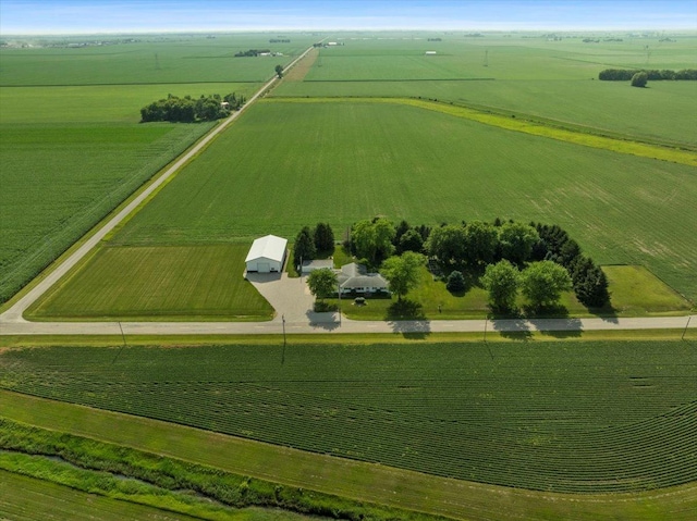 13079 N 1800 E Rd, Pontiac, IL 61764 - overview of rural landscape with large plots for crops