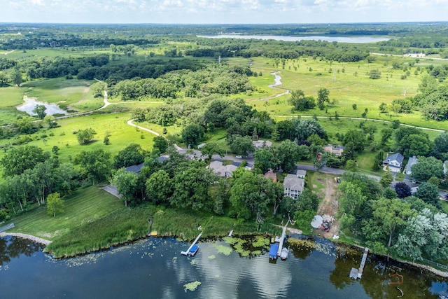80 N Lake Ave, Third Lake, IL 60030 - aerial view of property's location featuring a nearby body of water