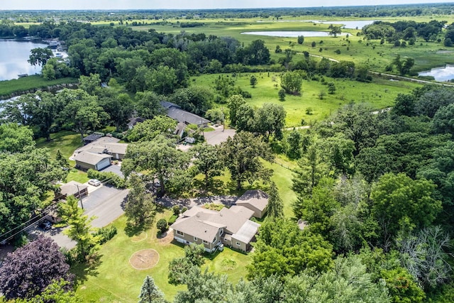 80 N Lake Ave, Third Lake, IL 60030 - drone / aerial view of a large body of water