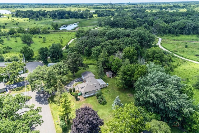80 N Lake Ave, Third Lake, IL 60030 - aerial view of property's location with a large body of water