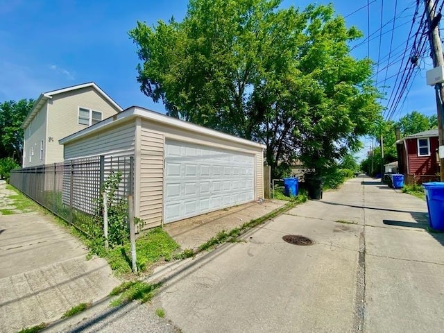 9159 S Dobson Ave, Chicago, IL 60619 - view of detached garage