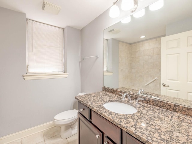 1670 Mill St Unit 208, Des Plaines, IL 60016 - full bathroom featuring vanity and tile patterned floors